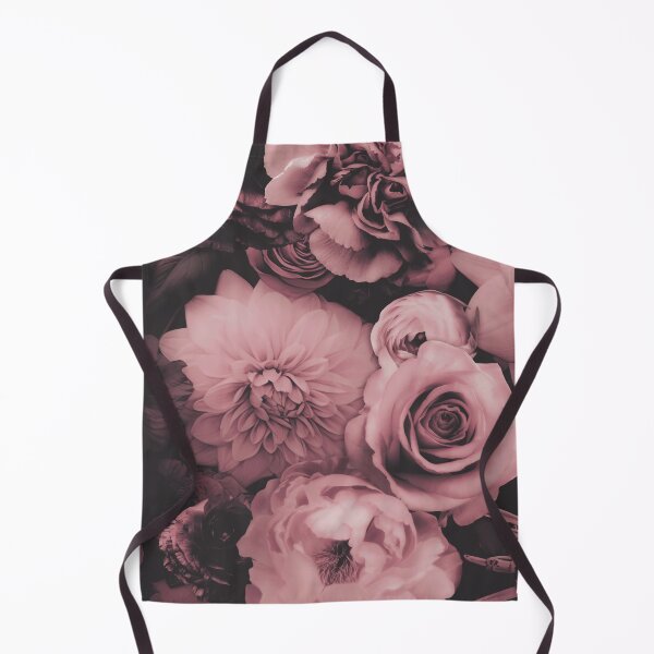 Artikelvorschau, Kopie der opulenten Barockblumen Moody Botanical Art Blush Pink entworfen und verkauft von artsandsoul.