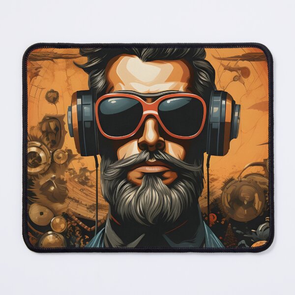 Item preview, Headphones suit man designed and sold by WisdomWeaveTees.