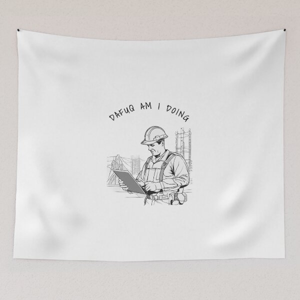 Item preview, DAFUQ AM I DOING designed and sold by Tiny-Mess.