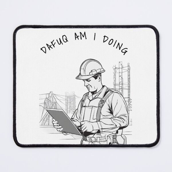 Item preview, DAFUQ AM I DOING designed and sold by Tiny-Mess.