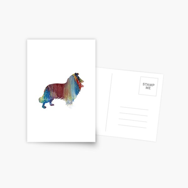 Collie Postcard