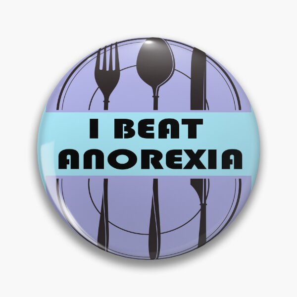 Item preview, I beat anorexia funny t-shirt, magnet, sticker designed and sold by mallufun.