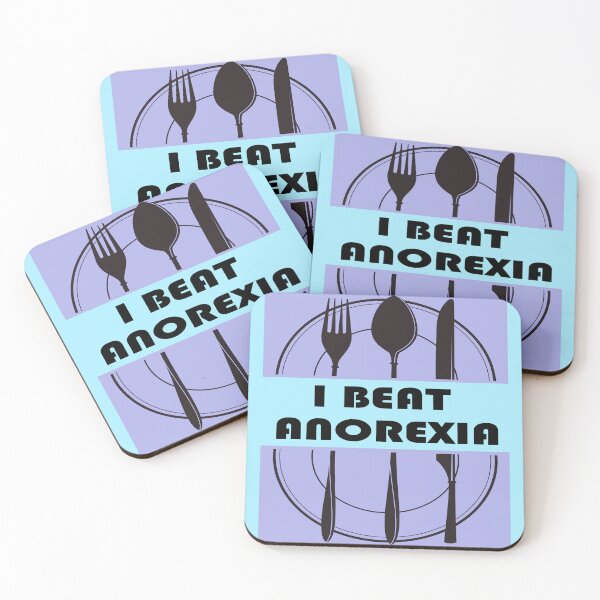 Item preview, I beat anorexia funny t-shirt, magnet, sticker designed and sold by mallufun.