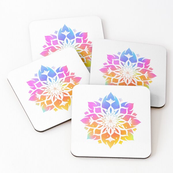 Item preview, Tie-Dye Mandala, Bright Meditation Sticker For Home designed and sold by MartynGrey.