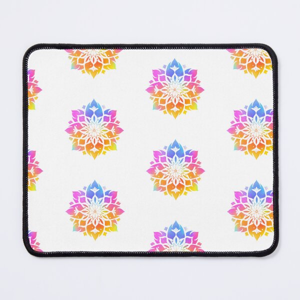 Item preview, Tie-Dye Mandala, Bright Meditation Sticker For Home designed and sold by MartynGrey.