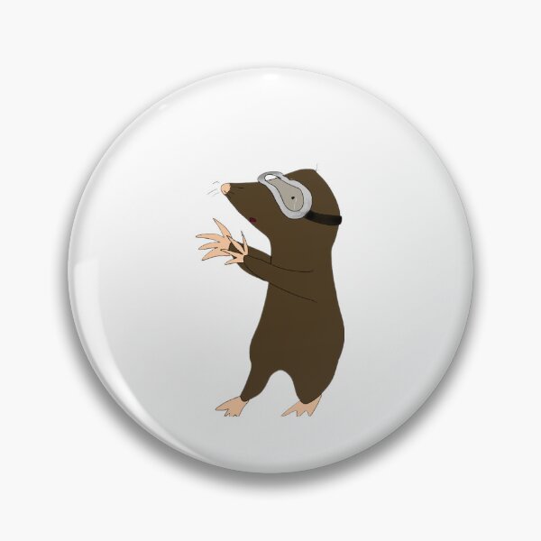Item preview, Mole With Goggles designed and sold by RemiTheQueerRat.