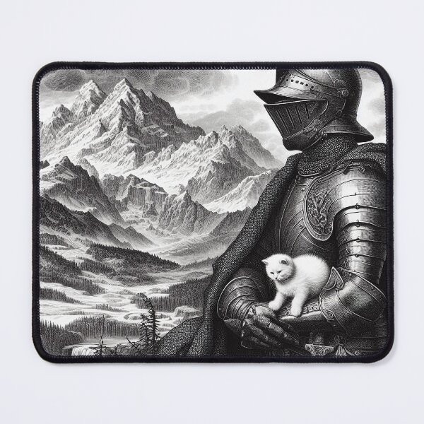Item preview, Knight and kitten n.02 designed and sold by Carnisch.