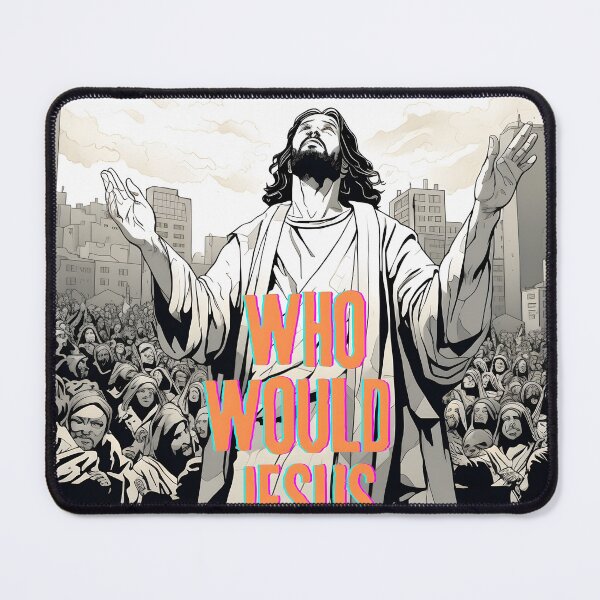 Item preview, Who Would Jesus Draft In Fantasy Football? Would Jesus Be The Ultimate Commish of Football, the games of life? designed and sold by ignasirus.