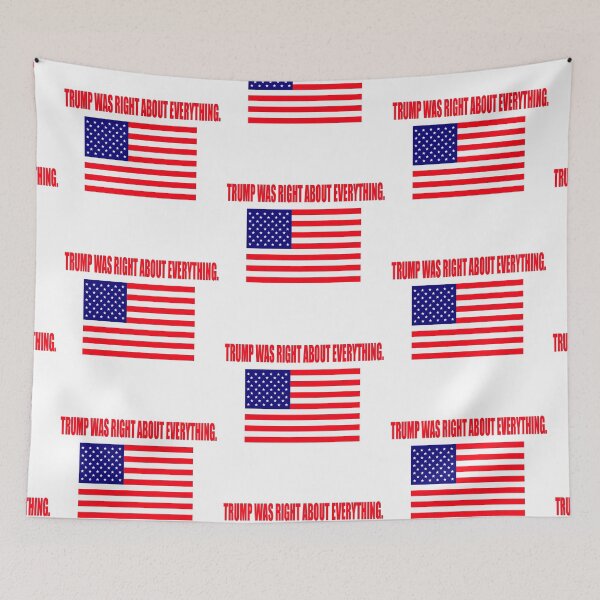 Item preview, TRUMP WAS RIGHT ABOUT EVERYTHING. designed and sold by Saltypro.