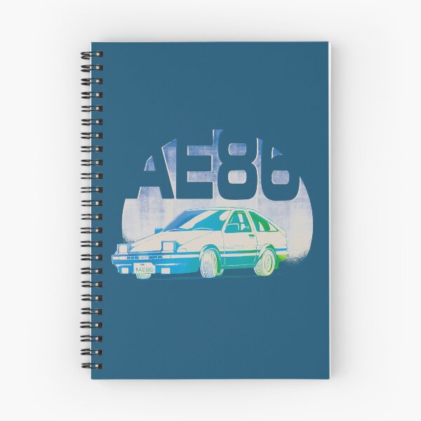 Item preview, Eurobeat Toyota ae86 - classic drift car in blue designed and sold by Perke8.