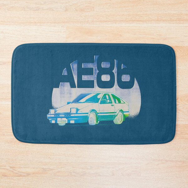 Item preview, Eurobeat Toyota ae86 - classic drift car in blue designed and sold by Perke8.