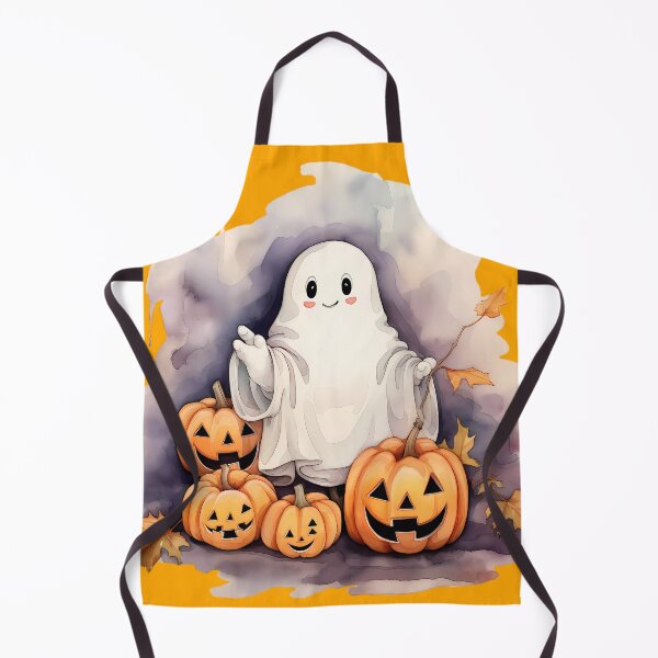 Artikelvorschau, „Skurriler Aquarell-Geist: Halloween-Edition“ entworfen und verkauft von Art-Vortex-fr.