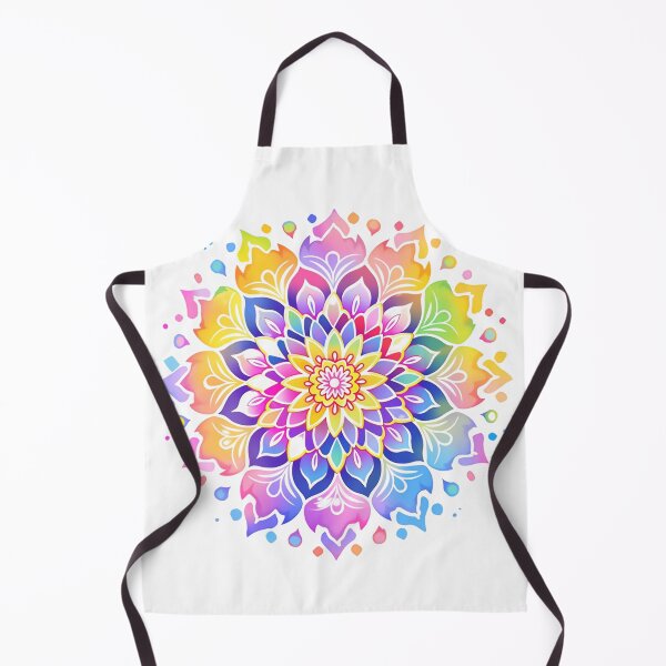 Item preview, Mandala Tie-Dye , Rainbow Meditation Sticker For Home designed and sold by MartynGrey.