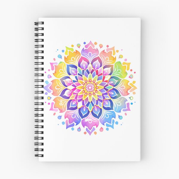 Item preview, Mandala Tie-Dye , Rainbow Meditation Sticker For Home designed and sold by MartynGrey.