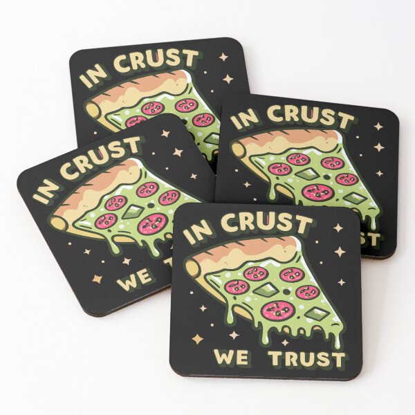Item preview, In Crust We Trust designed and sold by D3monic.