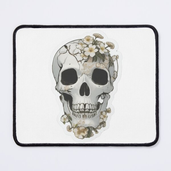Item preview, Floral Skull Art designed and sold by Hubert GrafikaExpressArtistry.