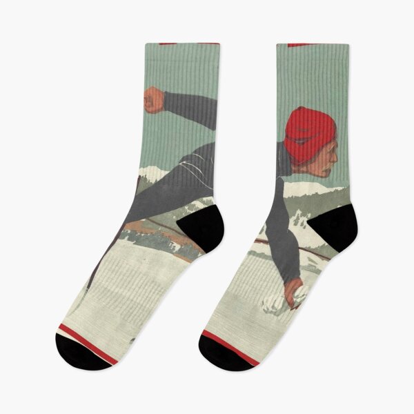 Item preview, Davos 1913 Switzerland Vintage Ski Vintage Swiss travel designed and sold by cutesy.