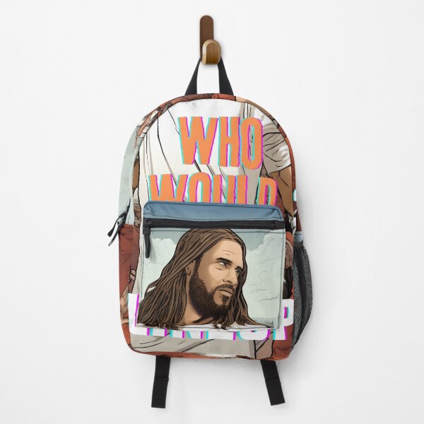 Item preview, Who Would Jesus Lineup in Your Fantasy Football? Would he favor the reliable wide receiver or the unpredictable running back?  designed and sold by ignasirus.