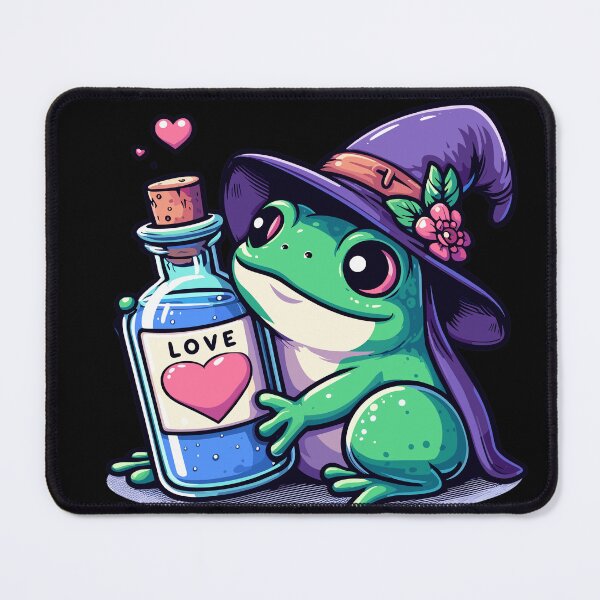 Item preview, Kawaii witchy love potion designed and sold by TomFrontierArt.