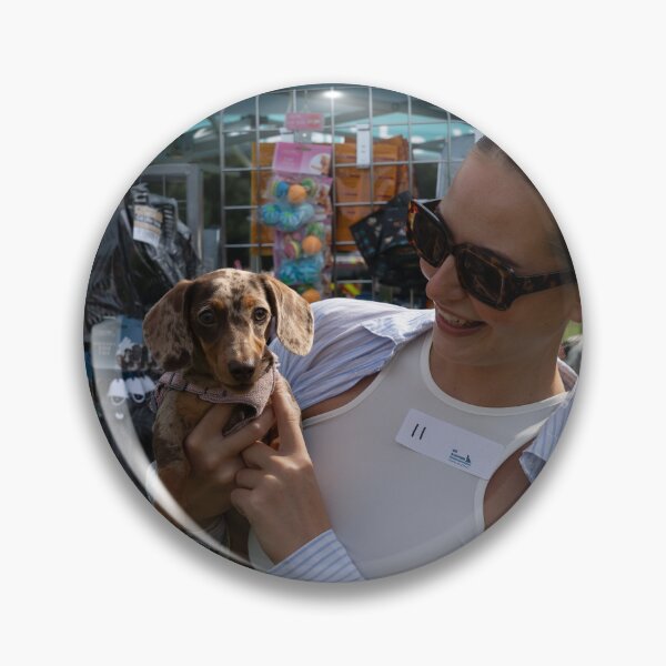 Item preview, Daschund with owner designed and sold by Woodside-RSPCA.