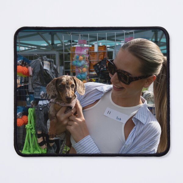 Item preview, Daschund with owner designed and sold by Woodside-RSPCA.