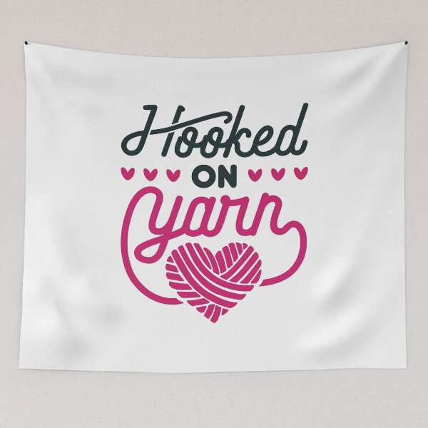 Item preview, Hooked on Yarn Knitting Crocheting designed and sold by jaygo.
