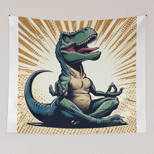 Item preview, Yoga T-Rex designed and sold by TrexAmbassador.