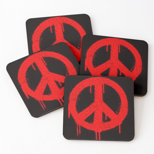 Item preview, Peace Sign Graphitti Version designed and sold by Mr Groovey.
