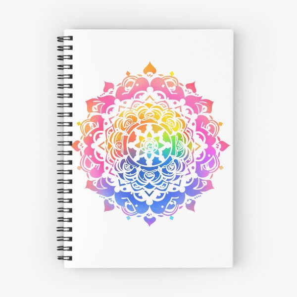 Item preview, Mandala, colorful floral sticker, for yoga and focus of attention   designed and sold by MartynGrey.