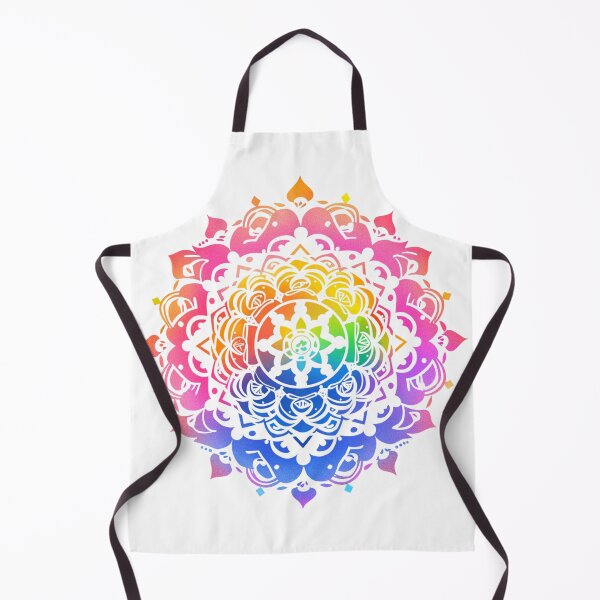 Item preview, Mandala, colorful floral sticker, for yoga and focus of attention   designed and sold by MartynGrey.