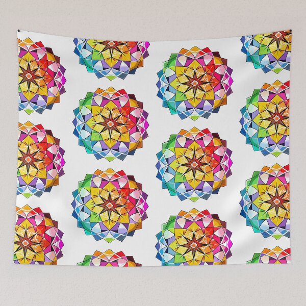 Item preview, Mandala, Celestial Flower, Buddhist Symbol, Home Decoration designed and sold by MartynGrey.