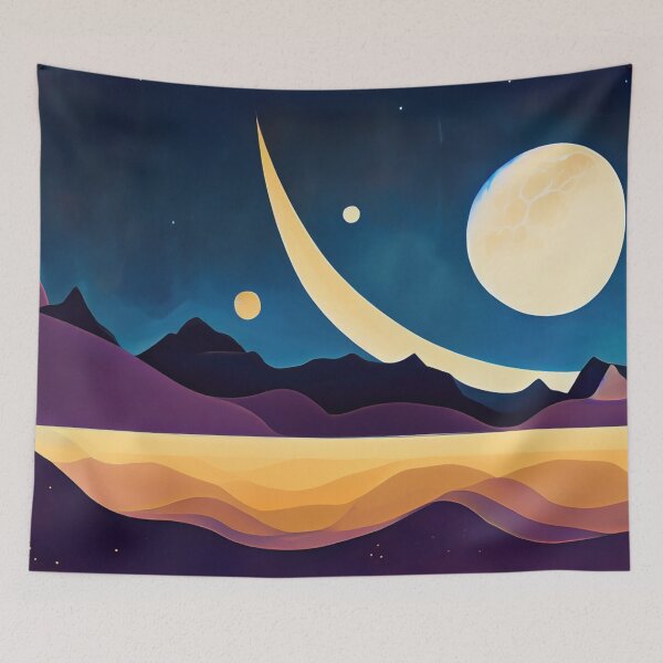 Artikelvorschau, sun and moon entworfen und verkauft von GGardenStudio.