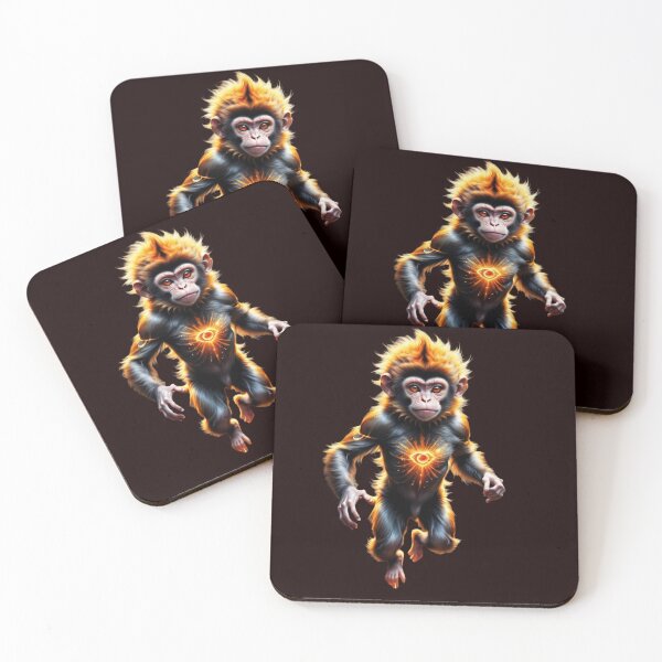 Item preview, Monkey animal totem, action, understanding and ingenuity. designed and sold by Jzook.