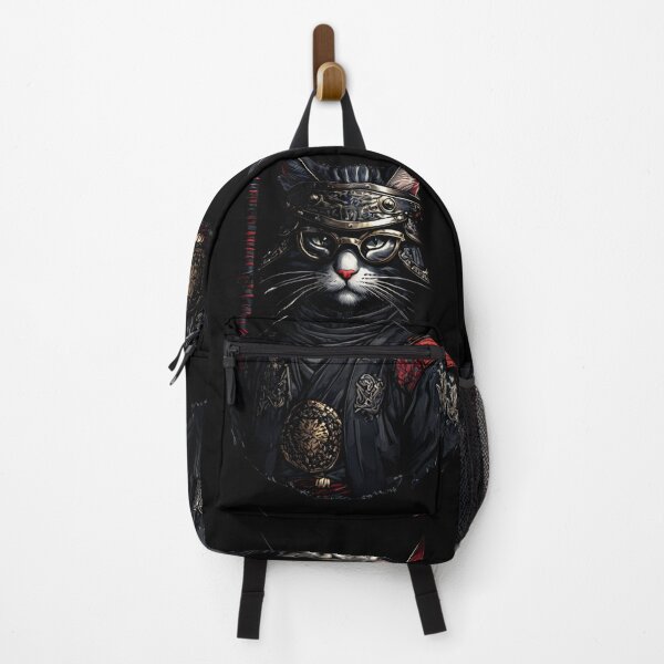 Item preview, Cool Samurai Cat With Katana designed and sold by NPC-Trader.