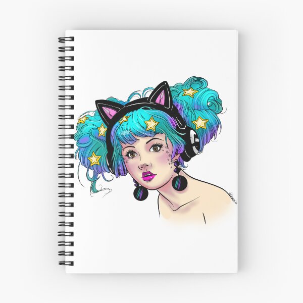 Aperçu de l'œuvre Fille Kawaii géniale créée et vendue par Kimoco Artiste.