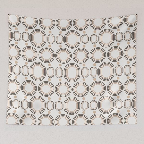 Item preview, circle boho pattern designed and sold by TeyMank.