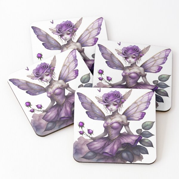 Item preview, Purple Rose Fairy designed and sold by Lehuas.