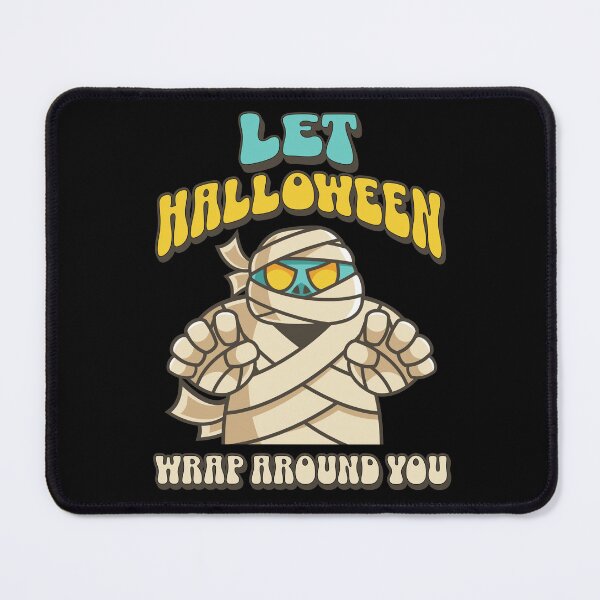 Item preview, Let Halloween Wrap Around You Funny Mummy designed and sold by RockBeeDesigns.