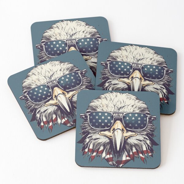 Item preview, American Patriotic Bald Eagle Flag designed and sold by ArtstyleAlchemy.
