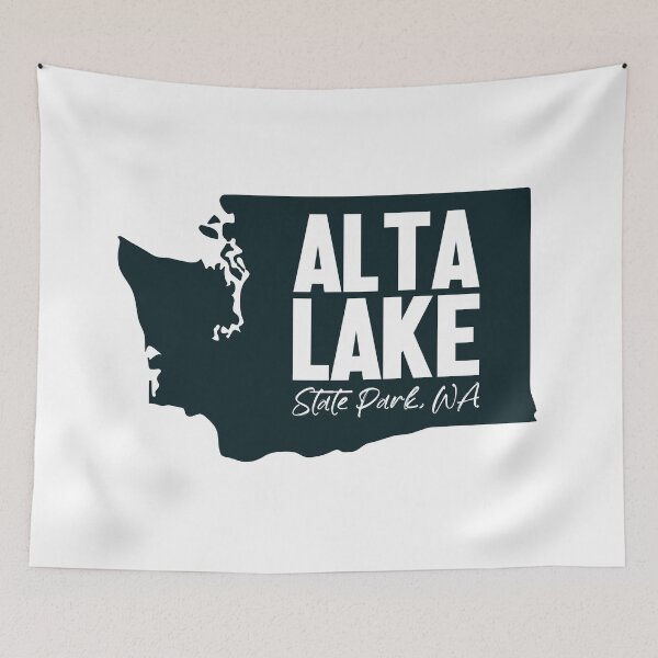 Item preview, Alta Lake State Park Washington Map designed and sold by bivenart.