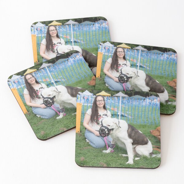 Item preview, Older dog with Owner at Knighton Park designed and sold by Woodside-RSPCA.