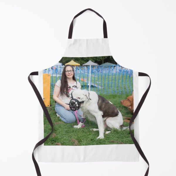 Item preview, Older dog with Owner at Knighton Park designed and sold by Woodside-RSPCA.