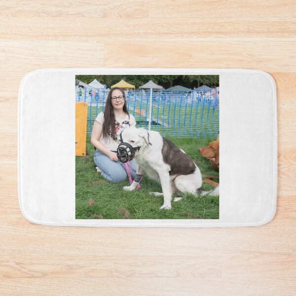 Item preview, Older dog with Owner at Knighton Park designed and sold by Woodside-RSPCA.