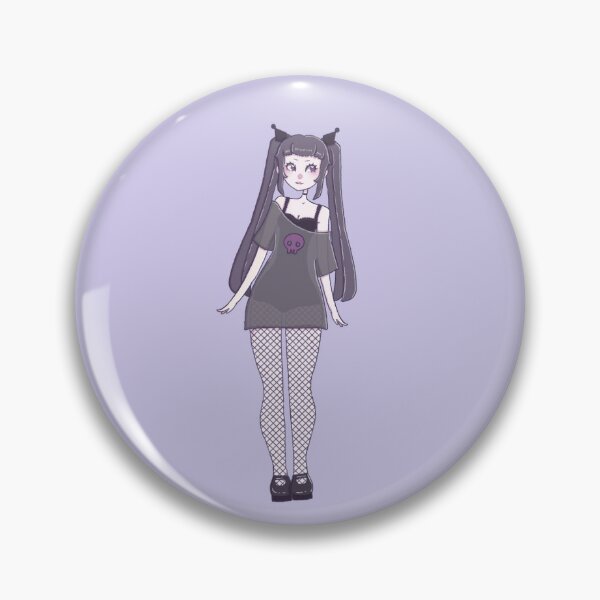 Kuromi Pins and Buttons for Sale