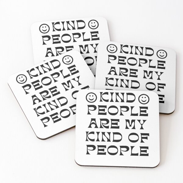 Item preview, Kind People Are My Kind Of People white designed and sold by darshants.