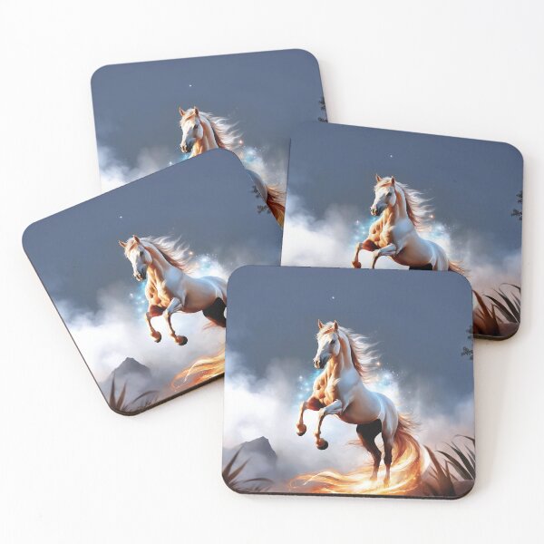 Item preview, Horse with fiery tail designed and sold by twisted-dot.