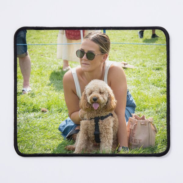 Item preview, Lady with cute crossbreed dog designed and sold by Woodside-RSPCA.