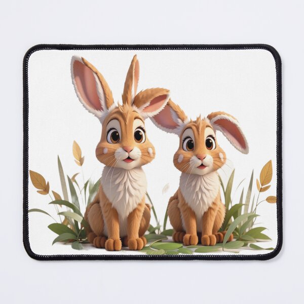 Item preview, beautiful hares designed and sold by DofinaSur.