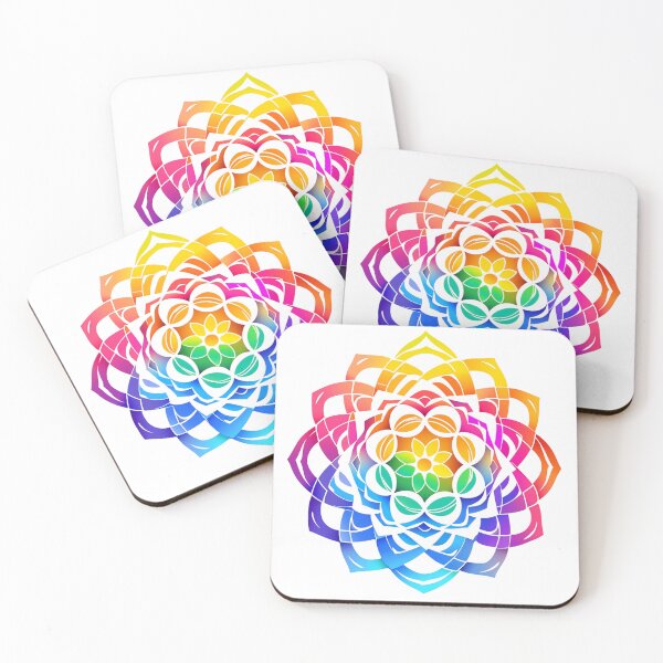 Item preview, Mandala, a round geometric flower, for yoga lovers designed and sold by MartynGrey.