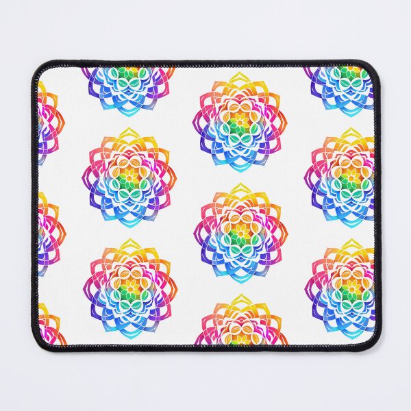 Item preview, Mandala, a round geometric flower, for yoga lovers designed and sold by MartynGrey.